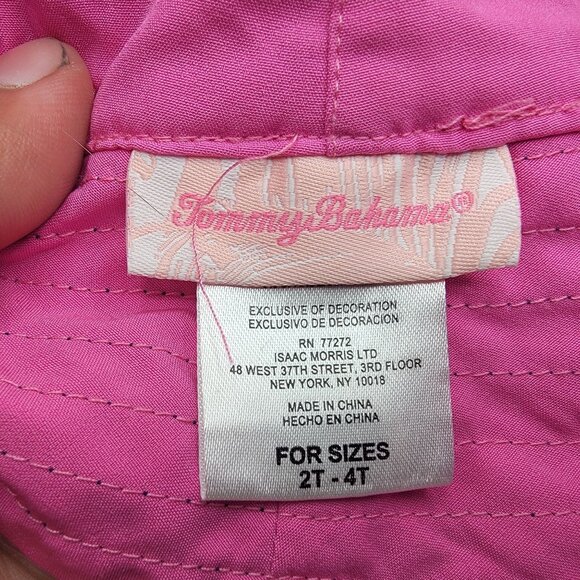 Tommy Bahama Kids Tropical Bucket Hat 2T-4T Summer Beach Casual Outdoors Hiking - Picture 6 of 8